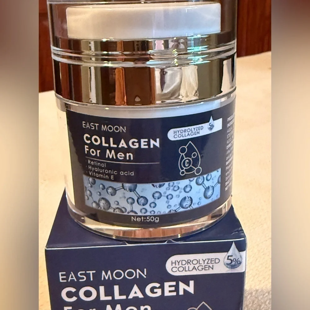 Collagen for Men Hydrolyzed Collagen Retinal Hyaluronic Acid Vitamin E  50g